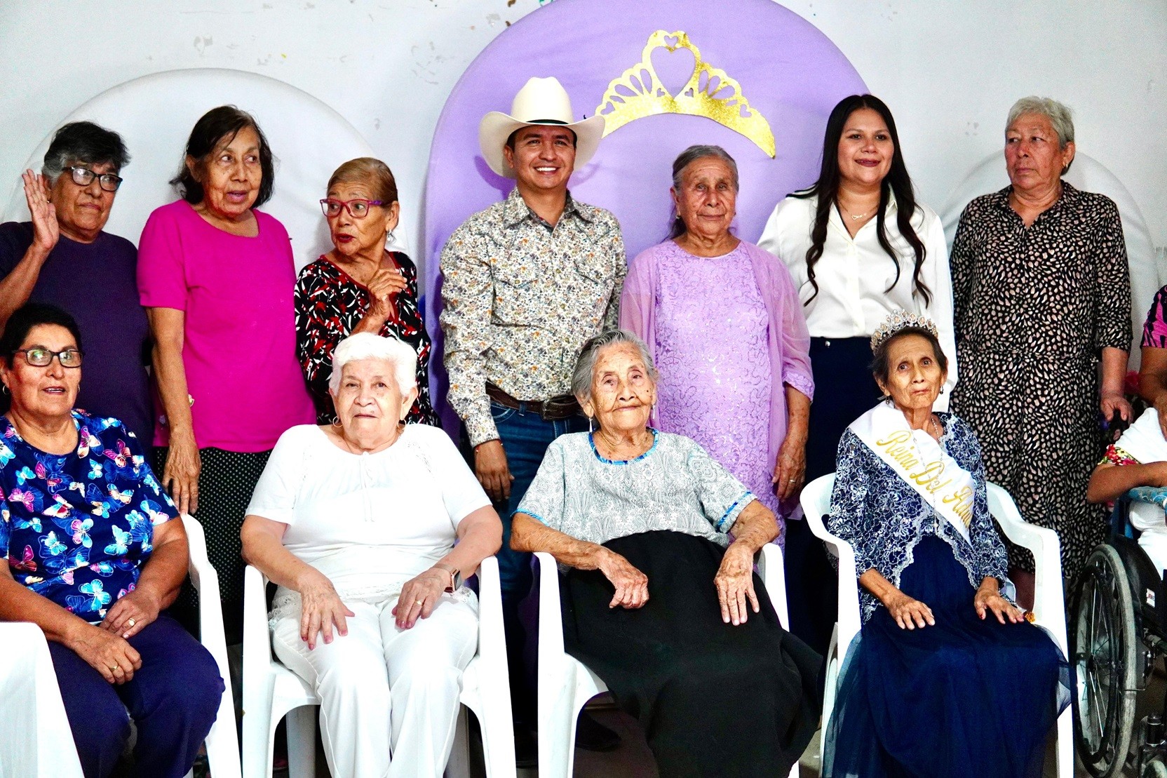 "Presentación de la Reina del Adulto Mayor Guadalupe Primera"