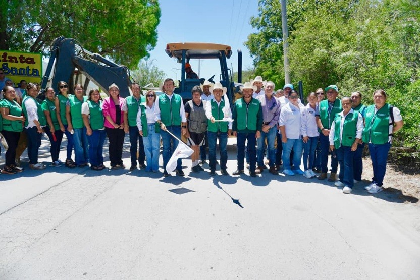 Arranque de obra en Candela, una inversión de 3.8 millones de pesos